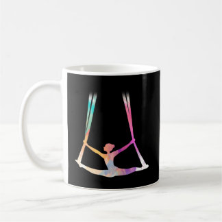 Aerial Silke Circus Yoga Kaffemugg