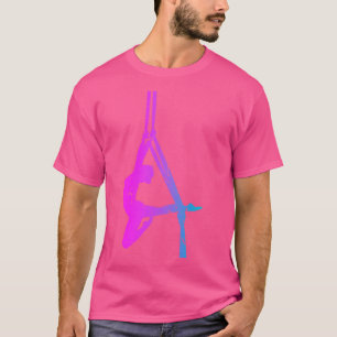 Aerial Silke Dancer på Lämnat bröstkonstnär T Shirt