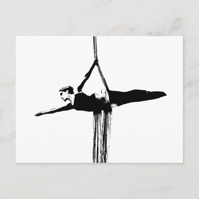 Aerial Silke Dancer Vykort (Framsida)