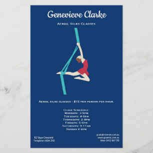 Aerial Silke Flygblad