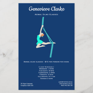 Aerial Silke Flygblad