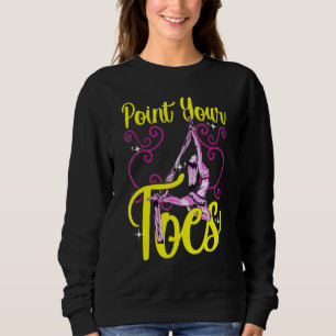 Aerial Silke Point Your Toes Yoga Trapeze Aerialis T Shirt