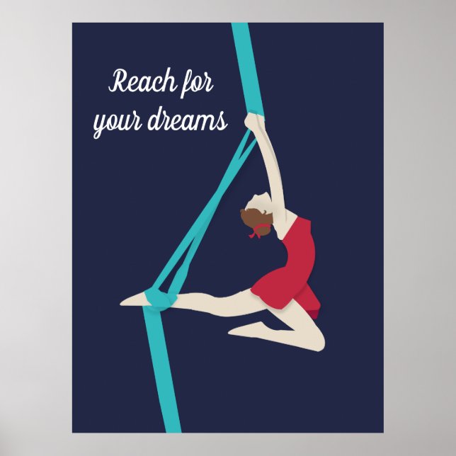 Aerial Silke Poster (Framsidan)