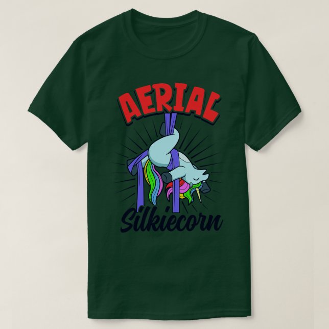 Aerial Silkiecorn Aerial Silke 1 T Shirt (Design framsida)