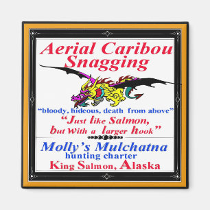 Aerial Västindiou Snagging Mulchatna Alaska Magnet