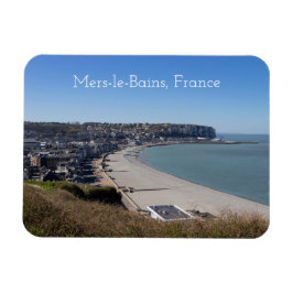 Aerial View, Mers-le-Bains, Frankrike Magnet