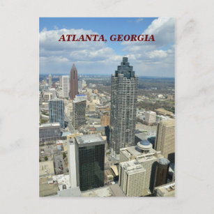 Aerial View of Atlanta, Georgien Vykort