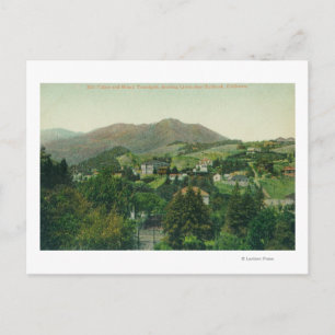 Aerial View of City, Mt Tamalpais Vykort