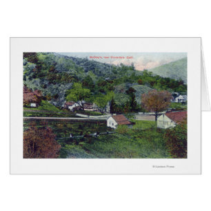 Aerial View of McCray's Cloverdale, CA Hälsningskort