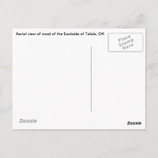 Aerial View of Talala, OK vykort