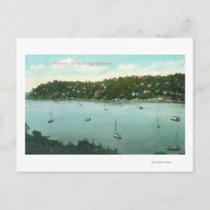 Aerial View of the BayBelvedere, CA Vykort