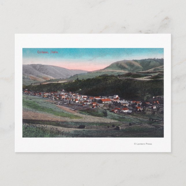 Aerial View of the CityCuldesac, ID Vykort (Framsida)