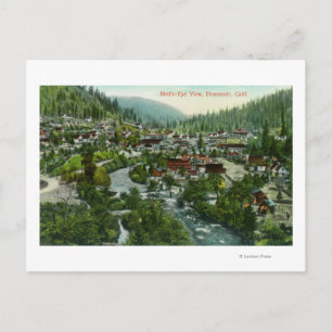 Aerial View of the CityDunsmuir, CA Vykort