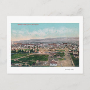 Aerial View of the CityPocatello, ID Vykort
