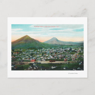Aerial View of the CitySan Luis Obispo, CA Vykort