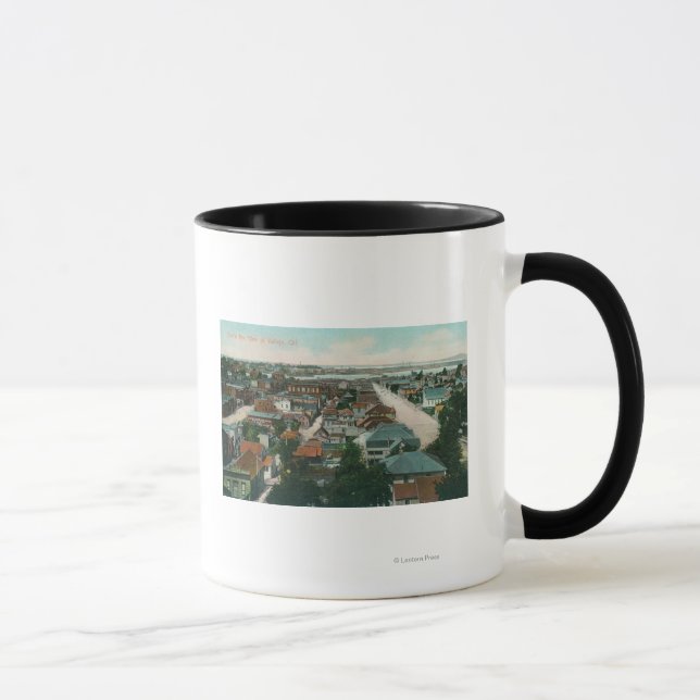 Aerial View of the CityVallejo, CA Mugg (Höger)