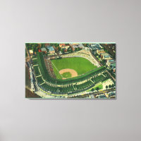Aerial View of Wrigley Fält # 2Chicago, IL