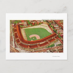 Aerial View of Wrigley FieldChicago, IL Vykort