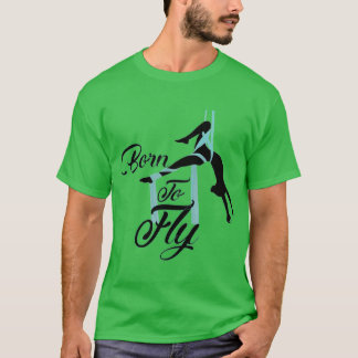 Aerial Yoga Design Aerial Yoga Konst Aerial Yoga T Shirt
