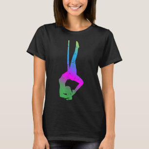 Aerial Yoga Hammock Modern Yoga T Shirt