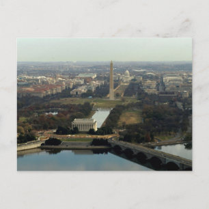 Aerialfotografi för Washington DC Vykort