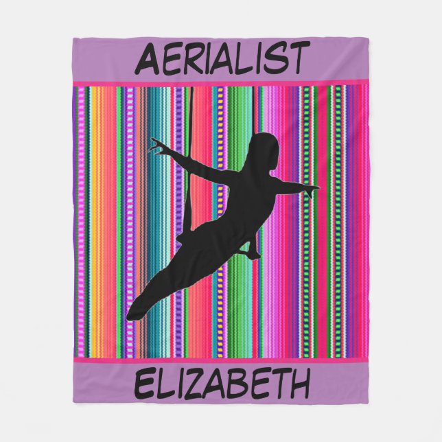 Aerialist Aztec Personlig Fleece Blanket (Framsidan)