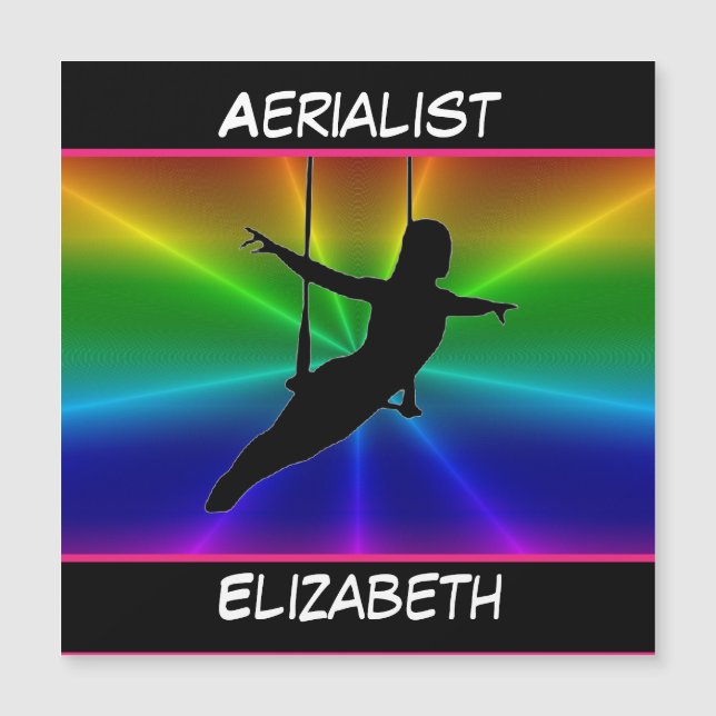Aerialist Rainbow Burst (Framsida)