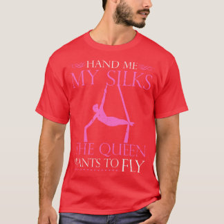 Aerialist Silke Dancer Yoga Acrobatics Aerialist T Shirt