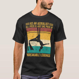 Aerialist vid Silke 1 Biet av oförstörbart bly T Shirt