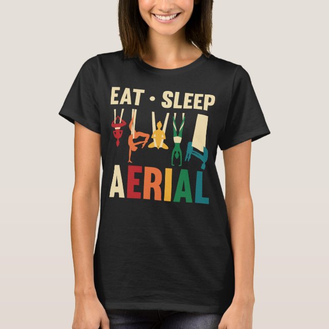 Aerialist Women Aerial Yoga Silke T Shirt (Framsida)