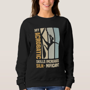 Aerialist Yoga Ribbon Silke Acrobatics Aerial Gymn T Shirt