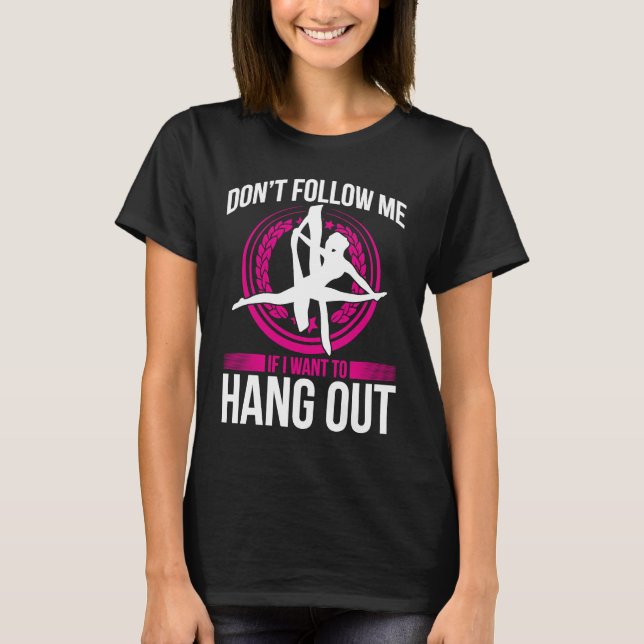 Aerialistisk Silke för flygDancer Silke Luft T Shirt (Framsida)
