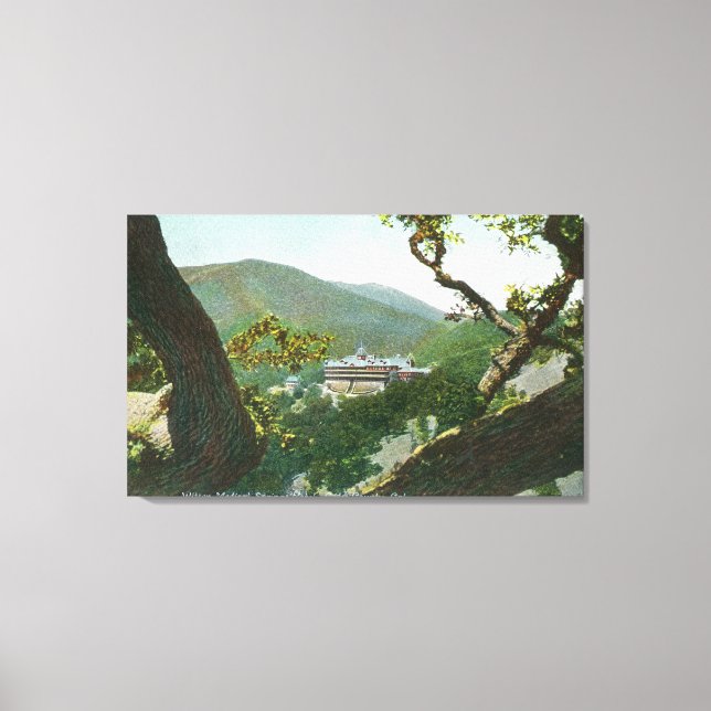 Aerialvy över Witter Medical Vår Hotel Canvastryck (Framsida)