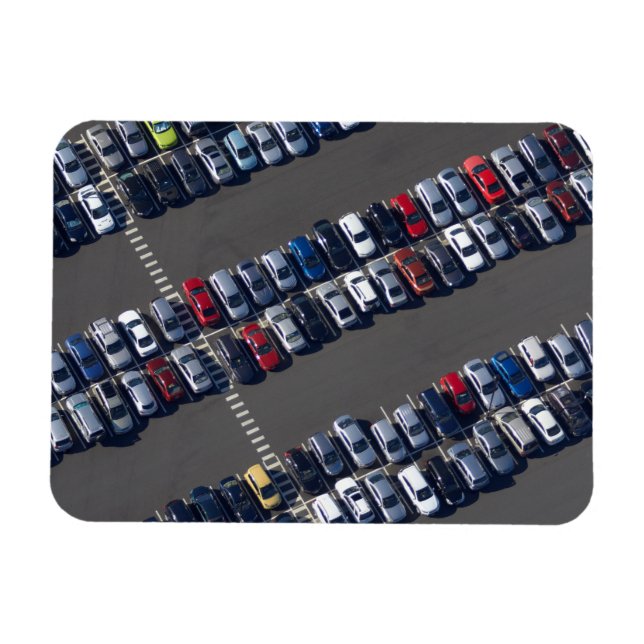 Aerier över Parking Lot Magnet (Horisontell)
