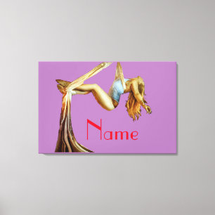 Aeriets yoga fitness Thunder_Cove Canvastryck
