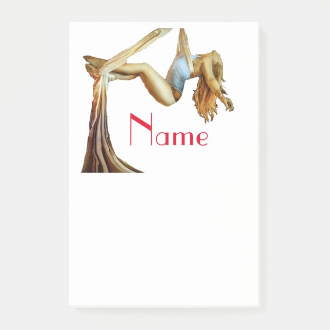 Aeriets yoga fitness Thunder_Cove Post-it Block (Framsida)