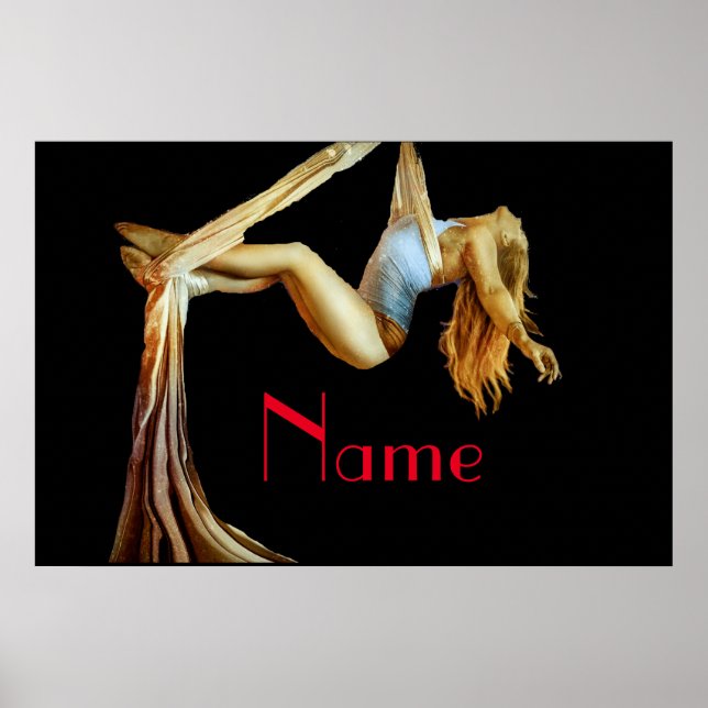 Aeriets yoga fitness Thunder_Cove Poster (Framsidan)