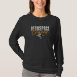 Aero Aerospace Ingenjör Science Rocket Engineering T Shirt<br><div class="desc">Aerospace Ingenjör Science Rocket Engineering Aerospace</div>