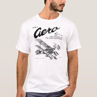 Aero Albatros D.Va T-tröja för WW1 Tee Shirt