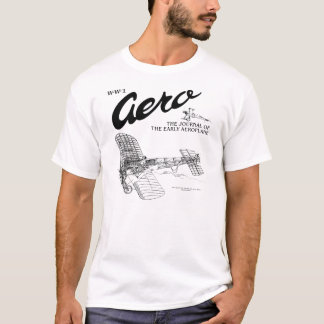 Aero Bleriot XI T-tröja för WW1 T-shirt