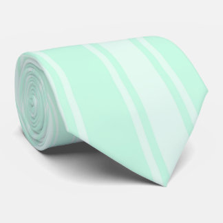 Aero Blue Färg Rand Funky Mönster Slips