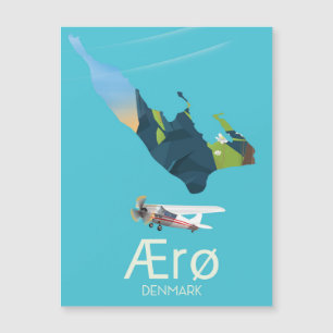 AErø, Danmarks reseaffisch i Karta