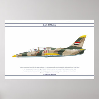 Aero L-39 Syrien Poster