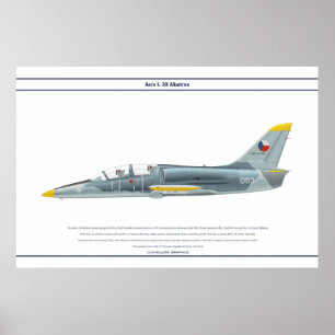 Aero L-39 Tjeckien 1 Poster