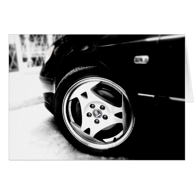 Aero Saab (klingon) rullar Hälsningskort (Framsidan Horizontal)