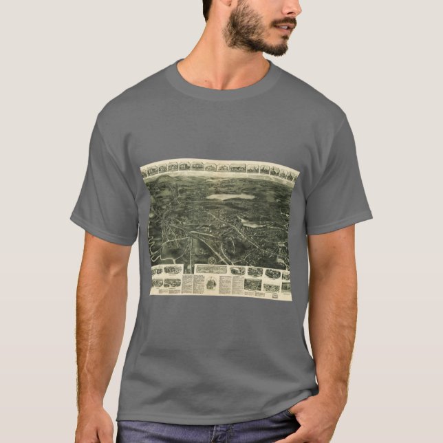 Aero View of Canton T Shirt (Framsida)