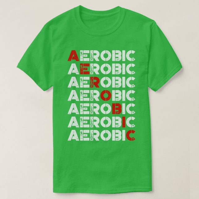 aerob 15 t shirt (Design framsida)