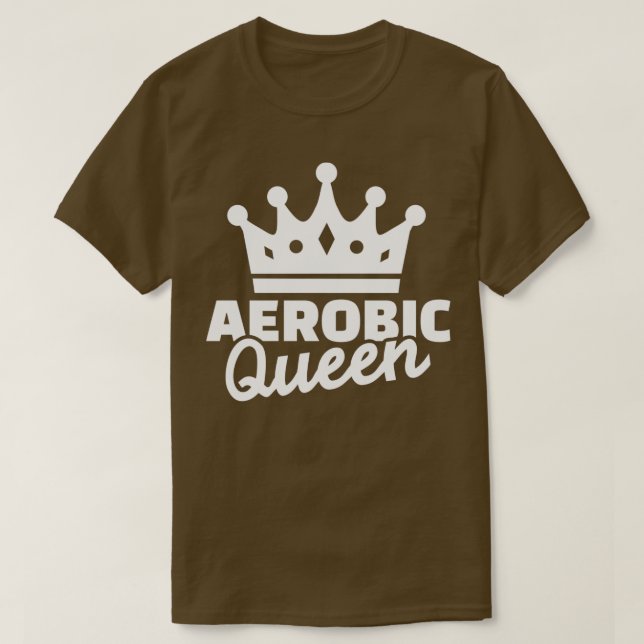 Aerob drottning t shirt (Design framsida)