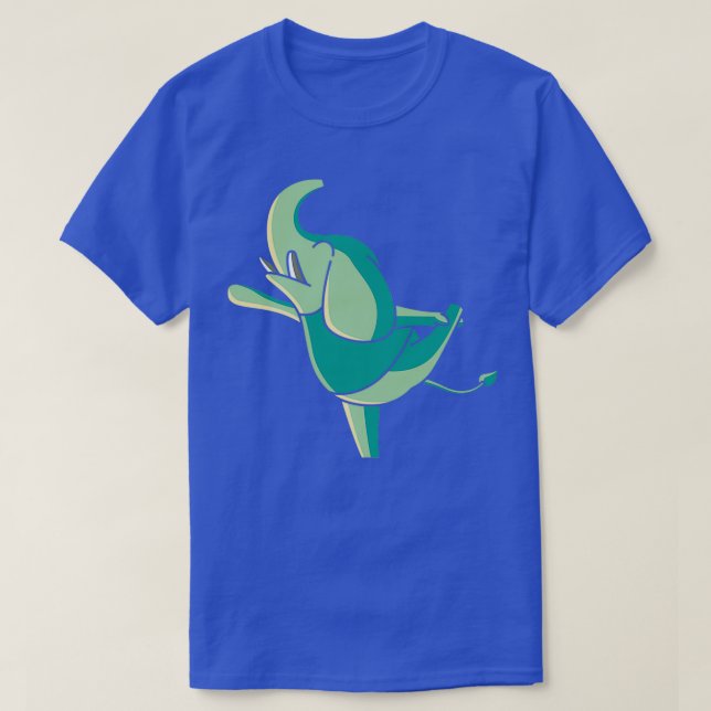 Aerob elefant t shirt (Design framsida)