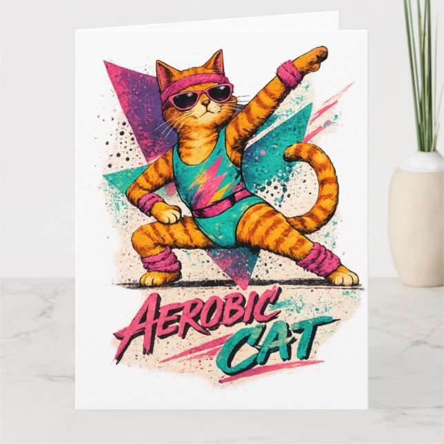 AEROB KATT KORT (Framsida)